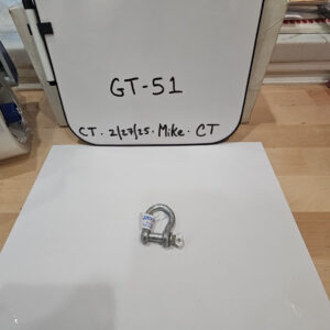 Sea-Dog Anchor Shackle Galvanized - 1/4" # 147806