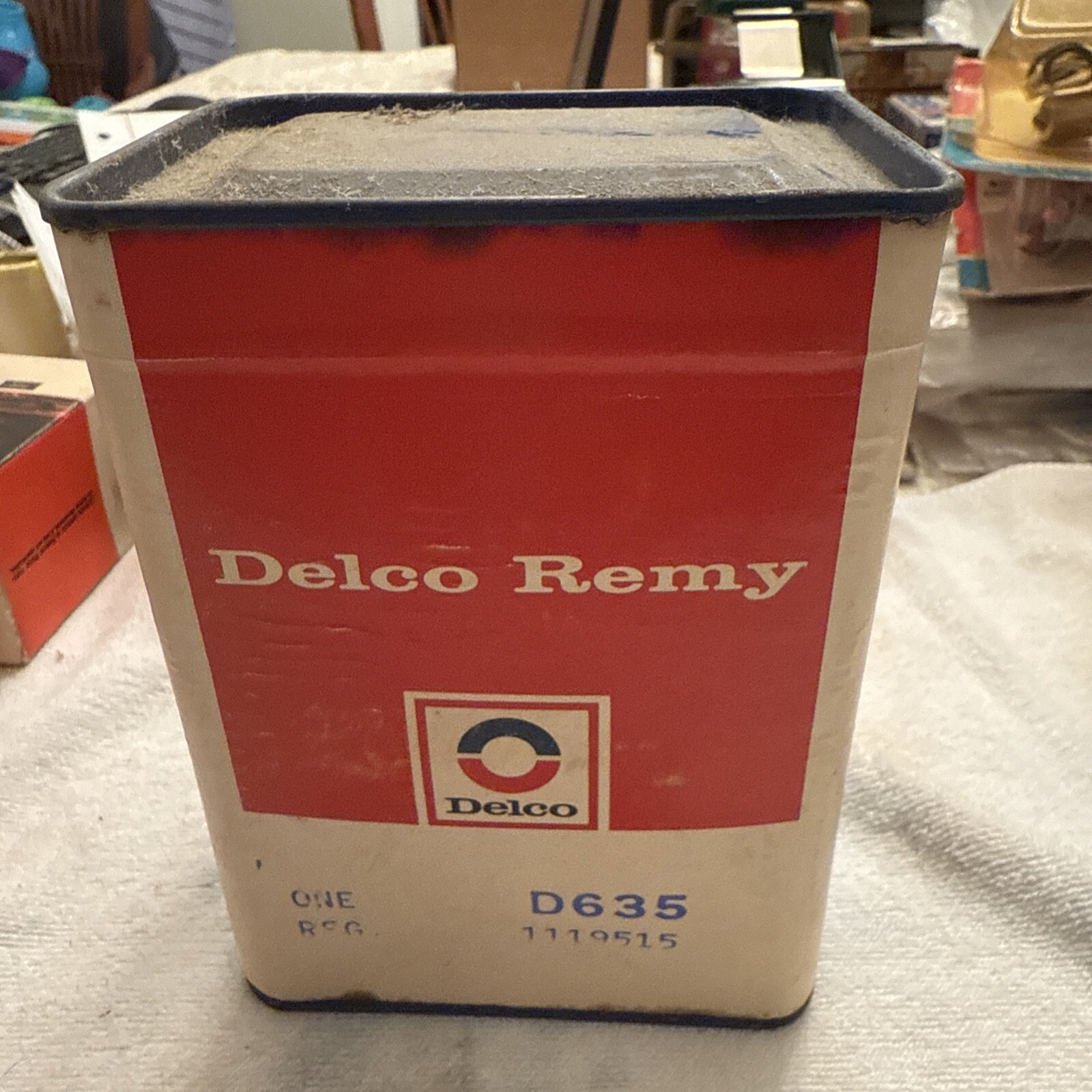 Sealed NOS Delco Remy Voltage Regulator Camaro Chevelle Corvette 1119515 GM D635