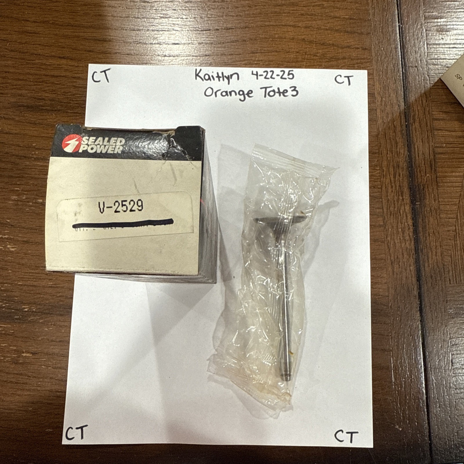 Sealed Power V2529 Intake Valve (Sold Individually)