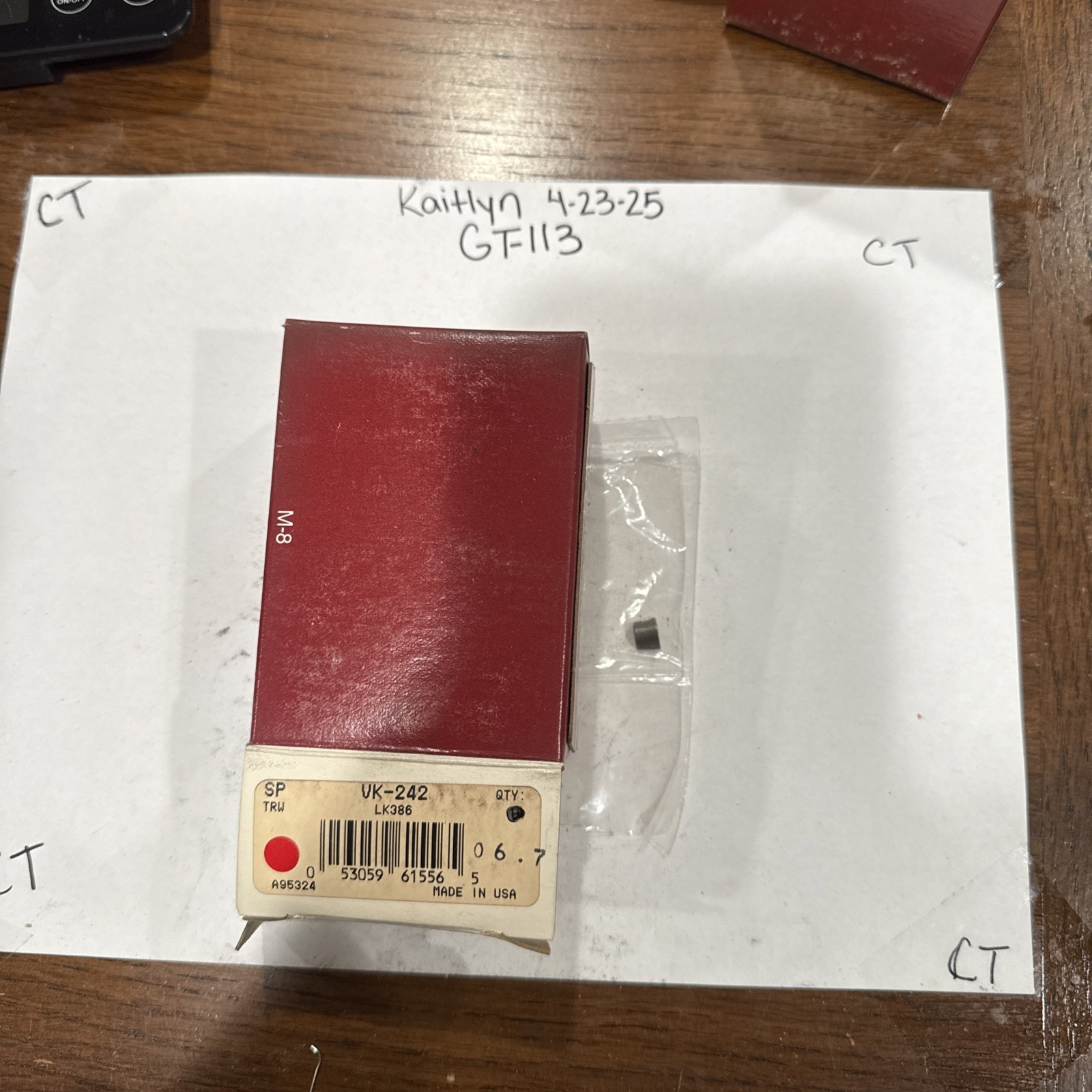 Sealed Power VK-242 Engine Valve Spring Retainer Keeper (SOLD INDIVIDUALLY )