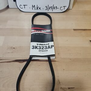 Serpentine Belt-Automotive V-Ribbed Belt (Standard) Roadmax 3K323AP