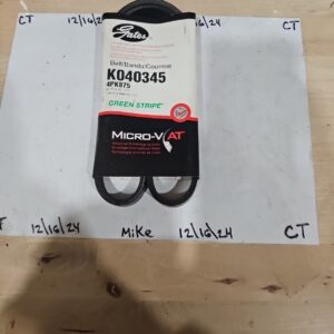 Serpentine Belt-Premium OE Micro-V Belt Gates K040345 *LT4