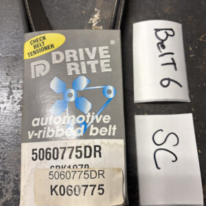 Serpentine Belt V-Ribbed Drive-Rite By Dayco 5060775DR