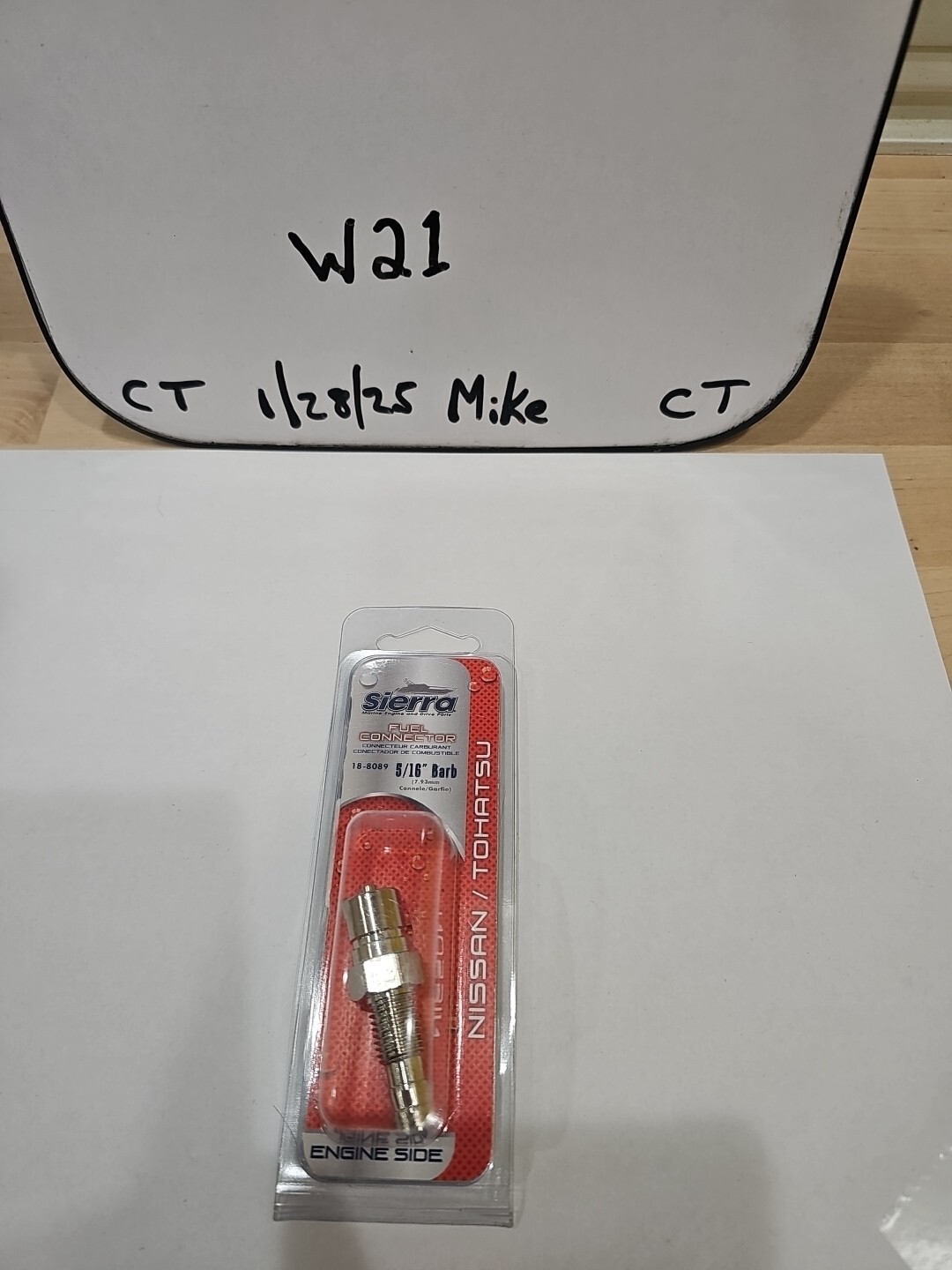 Sierra 18-8089 Fuel Connector for Nissan Tohatsu Outboard Motor