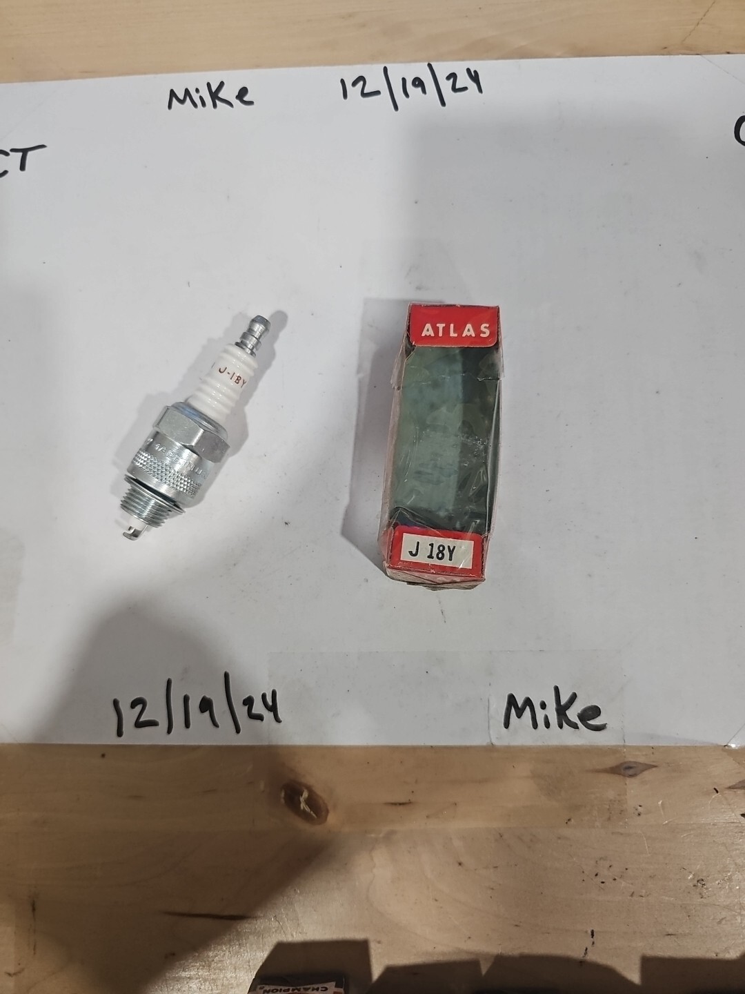 Spark Plug Champion Spark Plug # J-18Y NOS