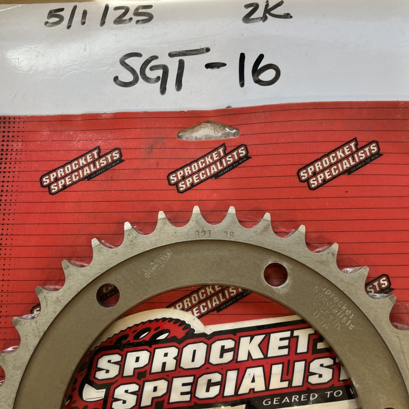 Sprocket Specialist 321.38 38T Sprocket - Image 3