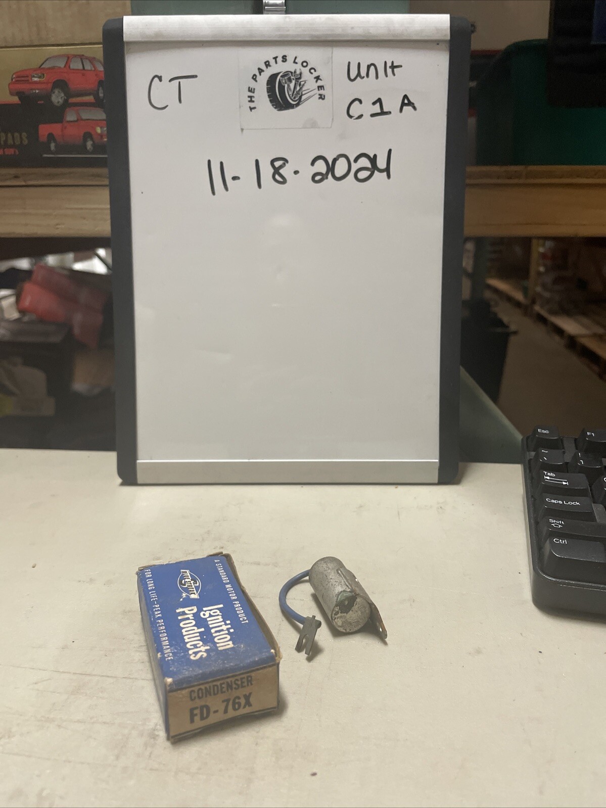 Standard Blue Streak FD-76X Ignition Condenser 1957-74 Ford 1959-74 Lincoln