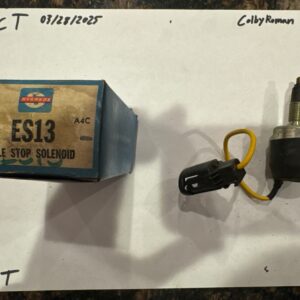 Standard Hygrade Idle Stop Solenoid ES13