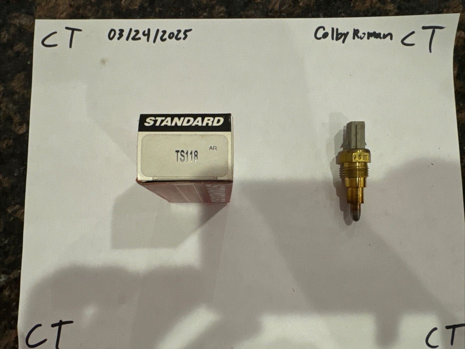 Standard Ignition Engine Cooling Fan Switch for Accord, Prelude TS-118