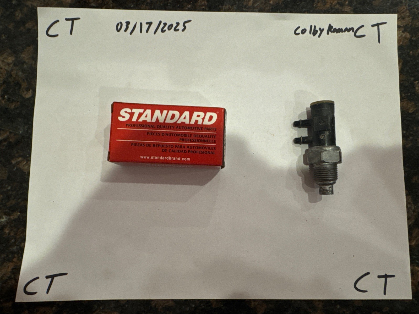 Standard Motor Products PVS12 Ported Vacuum Switch