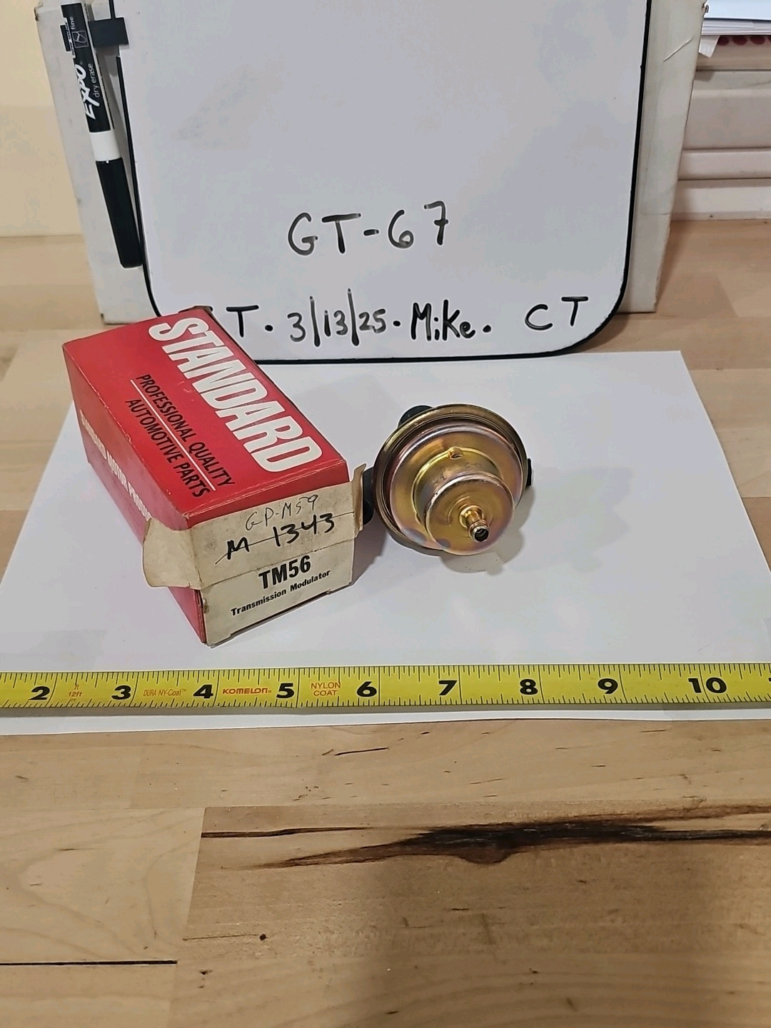 Standard Motor Products TM-56 Auto Trans Modulator Valve With Hose - Image 3