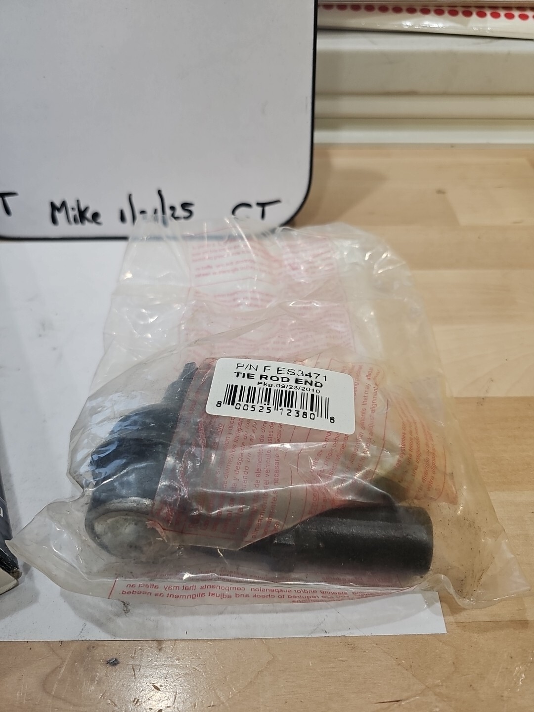 Steering Tie Rod End Chassis Select By PTC TR3471 / ES3471 - Image 3