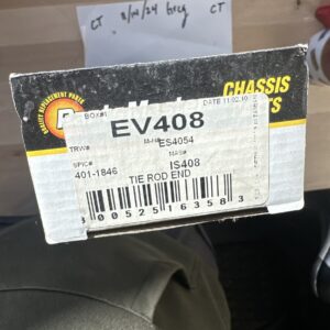 Steering Tie Rod End-GLS Parts Master EV408