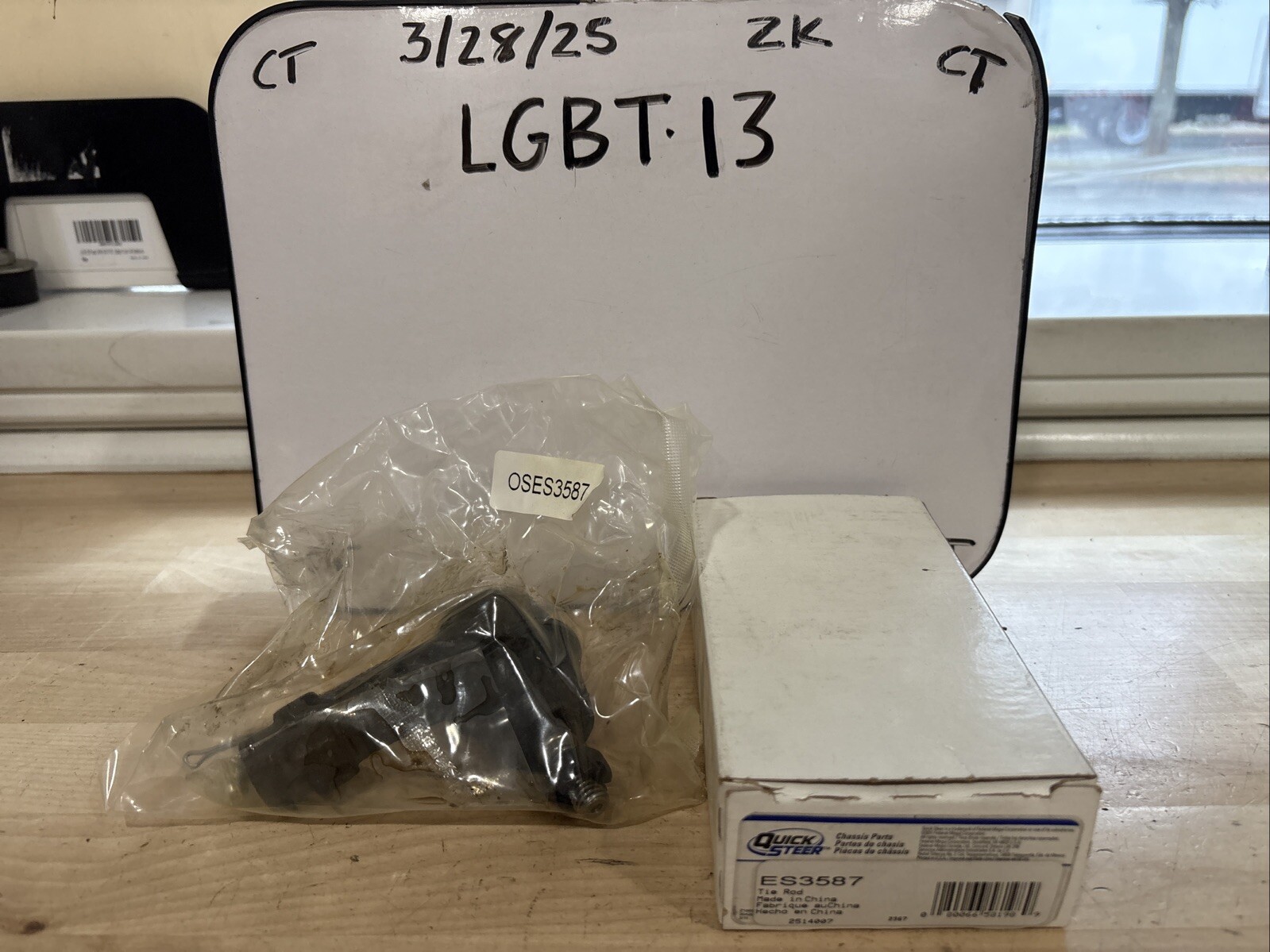 Steering Tie Rod End QuickSteer ES3587 fits 00-06 Ford Focus