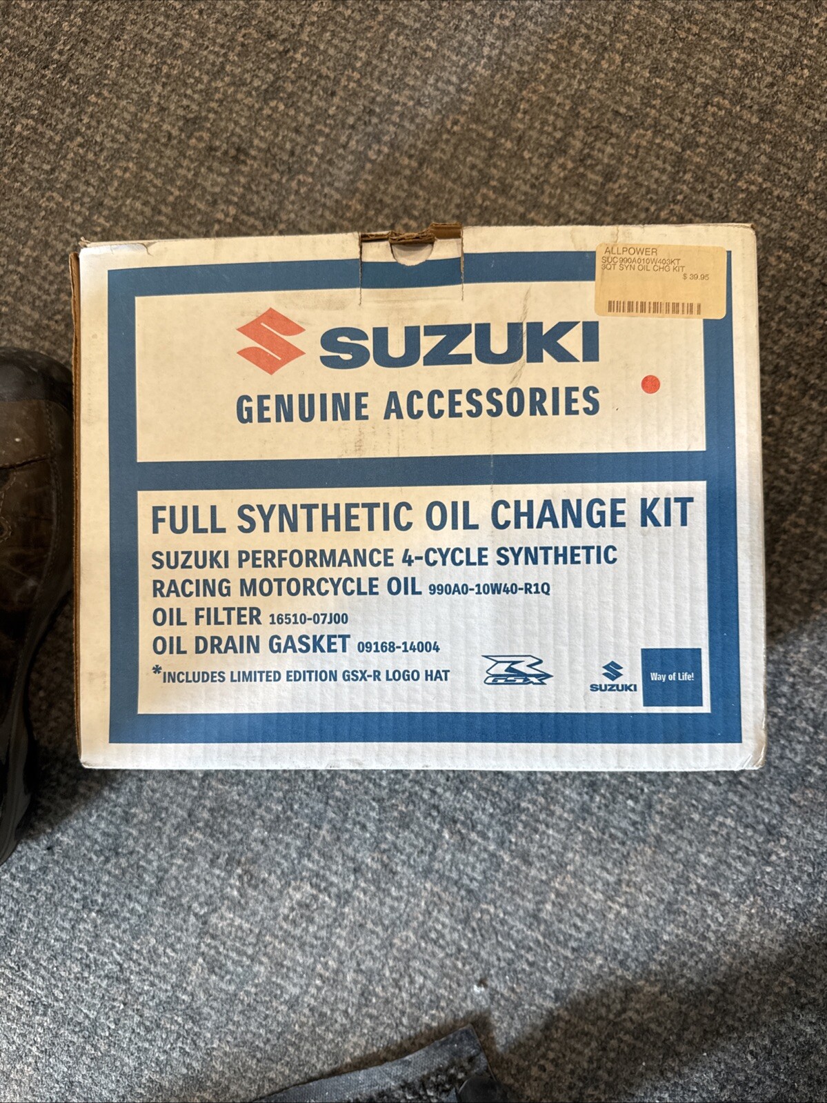 Suzuki 990a010w403kt Oil Change Kit Gsx-r Oil Change Kit