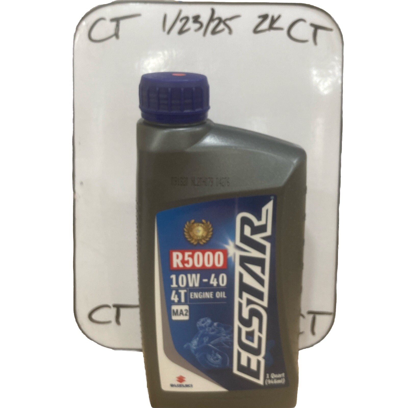 Suzuki Ecstar R5000 10w-40 4T Engine Oil MA2 (1 QT)