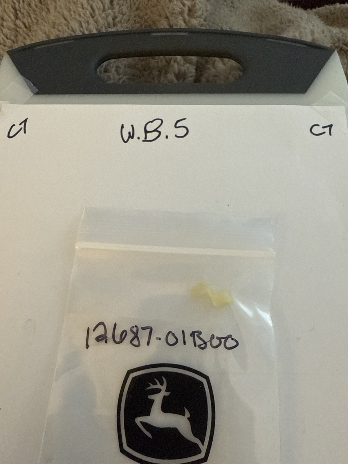 Suzuki Exhaust Valve Rod Bushing, 12687-01B00