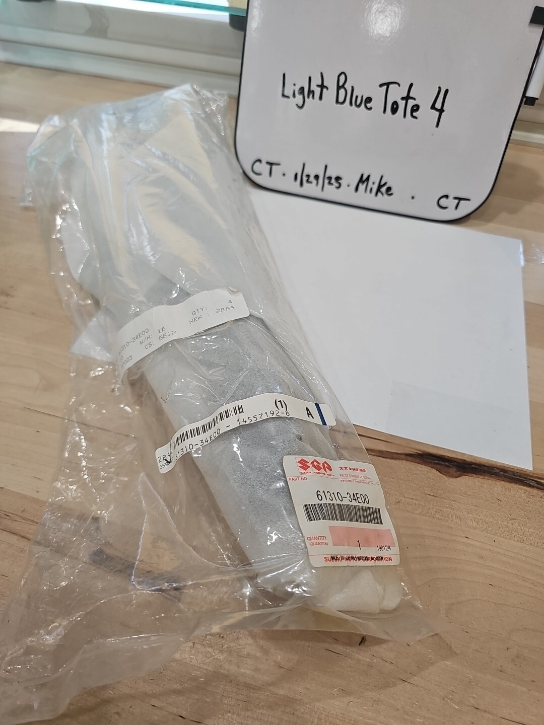 Suzuki OEM Part 61310-34E00 Case Chain Guard Cover *New - Image 5