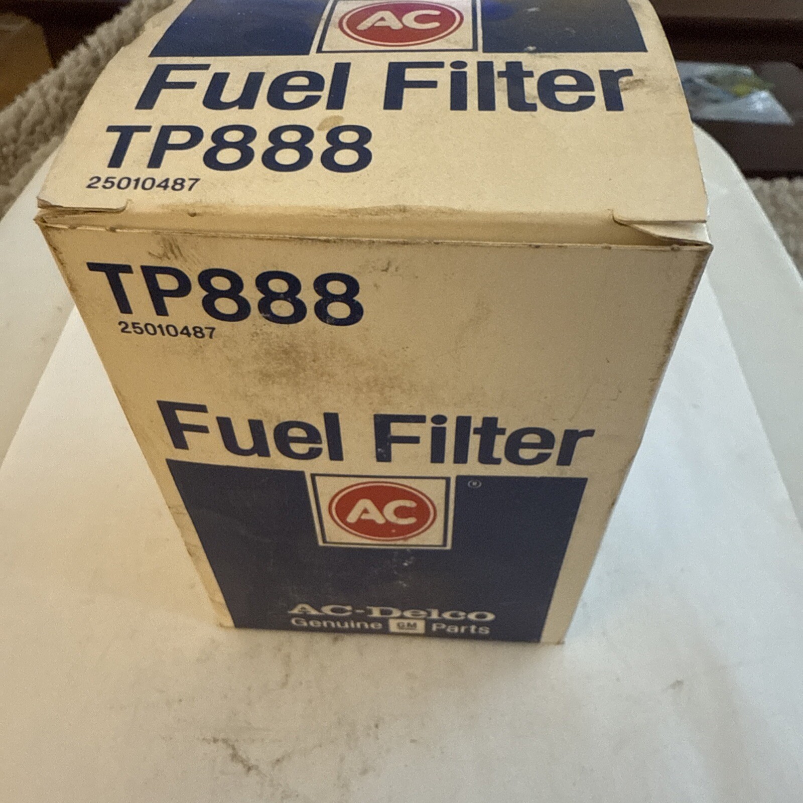 TP 888 25010487 Fuel Filter For 6 Cylinder 4.3L Diesel Engines 1984 OE