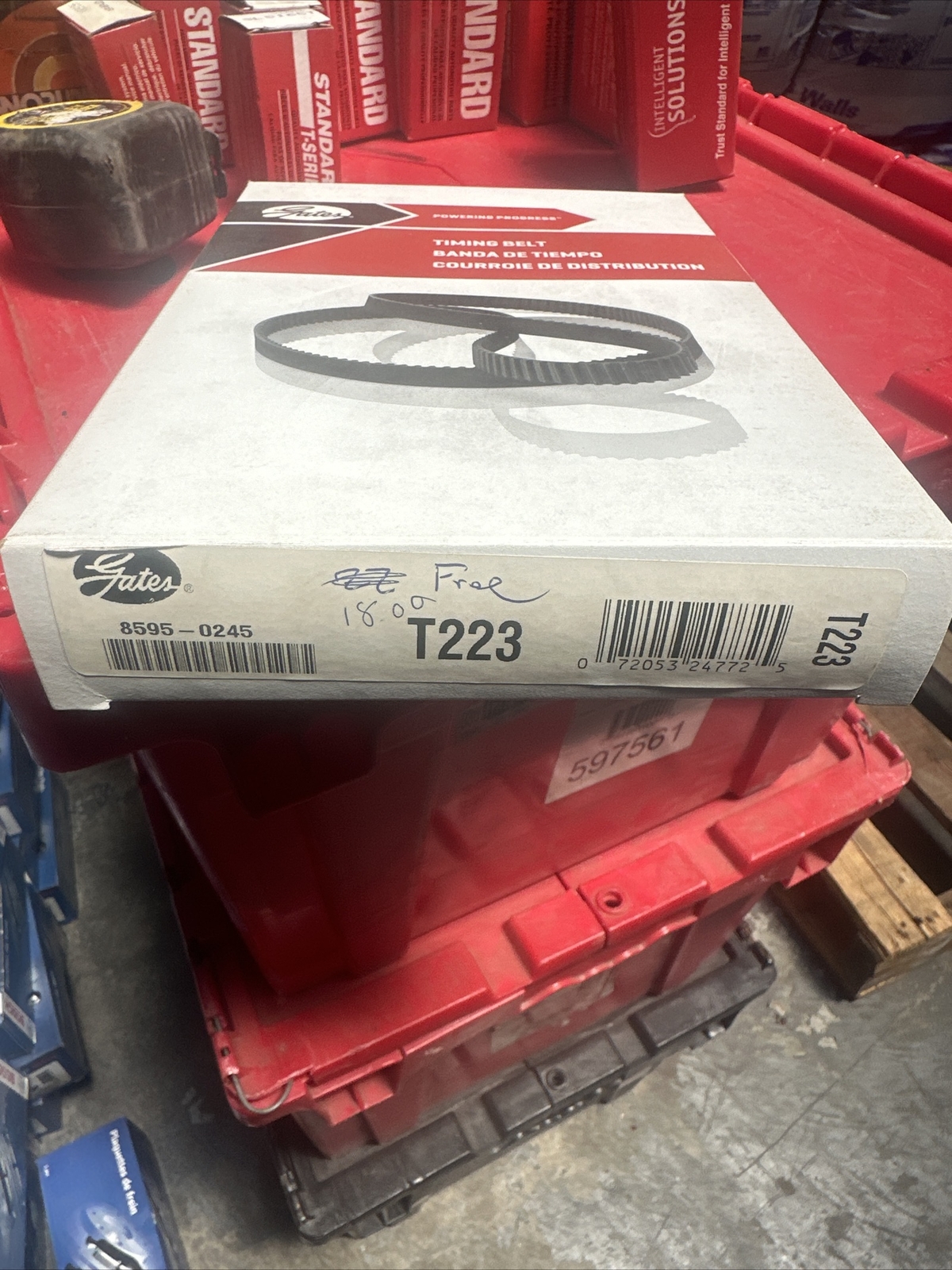 Timing Belt For 1992-1995 Honda Civic VX 1.5L 4 Cyl GAS 1993 1994 Gates T223 - Image 3