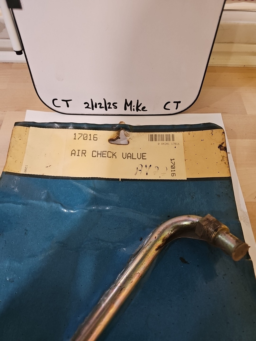 Tomco 17016 (AV22) Air Pump Check Valve Fits 90-93 D150 D250 Dakota And More - Image 3