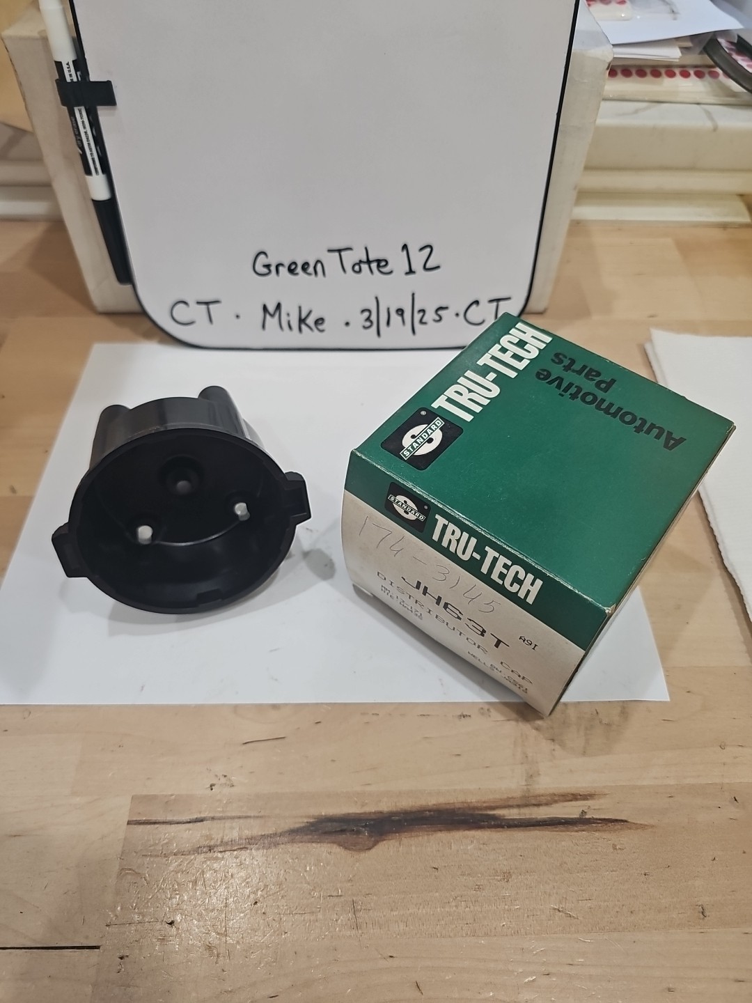 Tru-Tech JH63T Distributor Cap