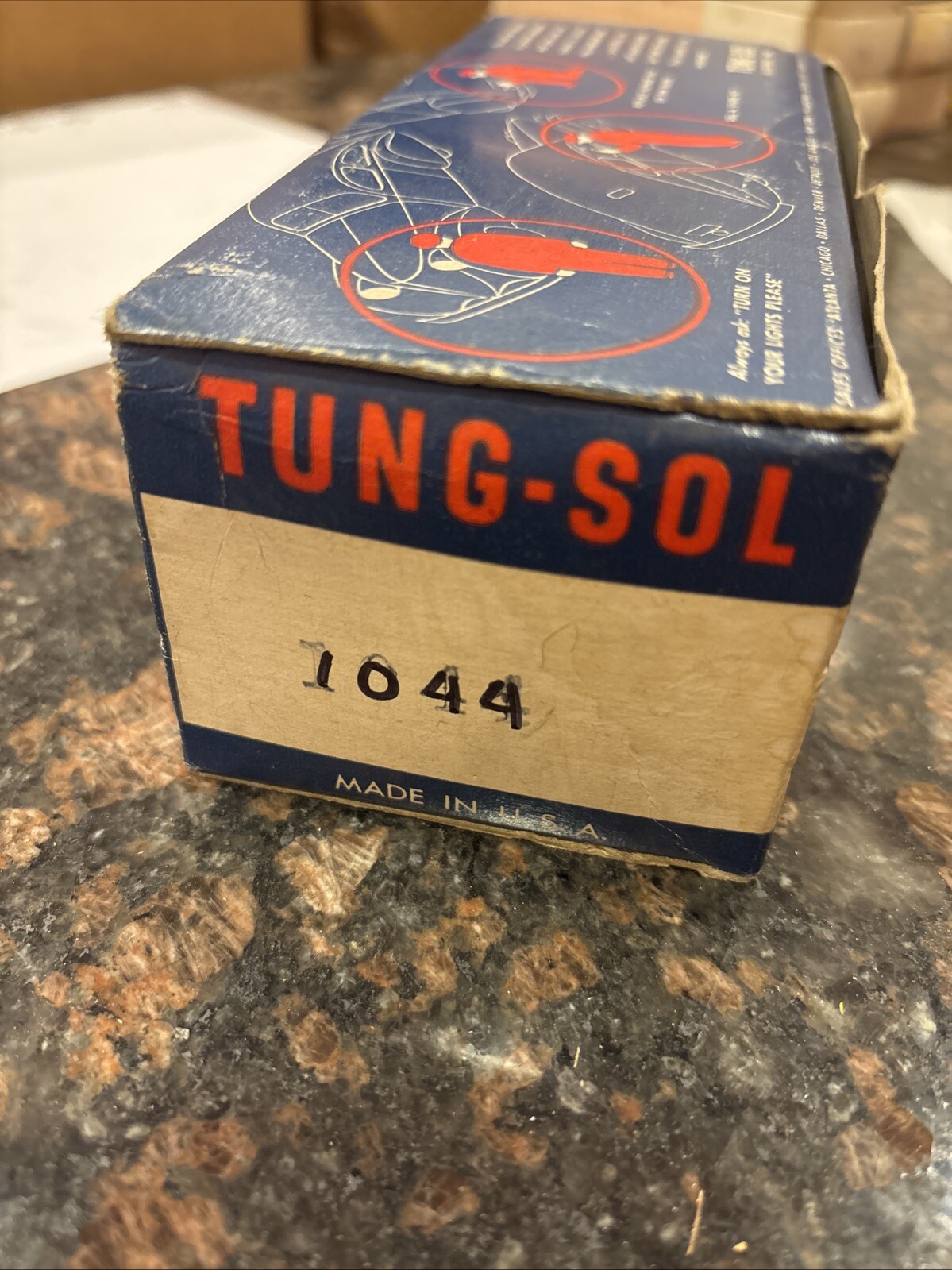 Tung-Sol No. 1044 Auto Lamp Bulbs One Box Of 10 - Image 3