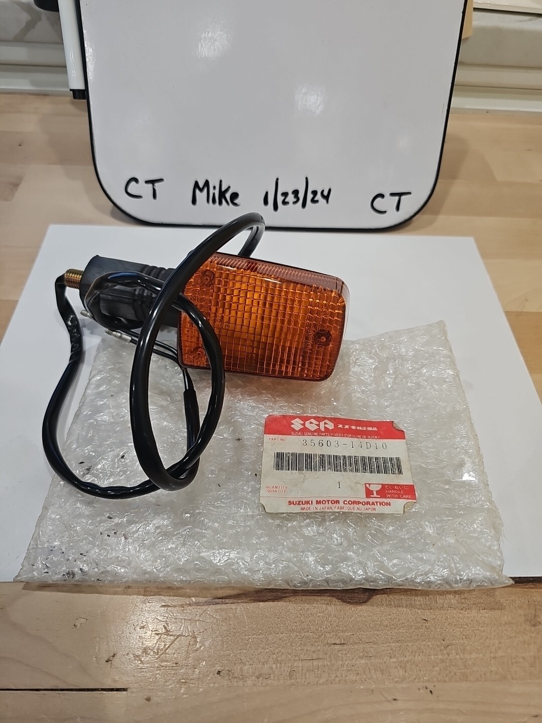 Turn Signal light For Suzuki Parts Rear for Motorcycle Part# 35603-14D10