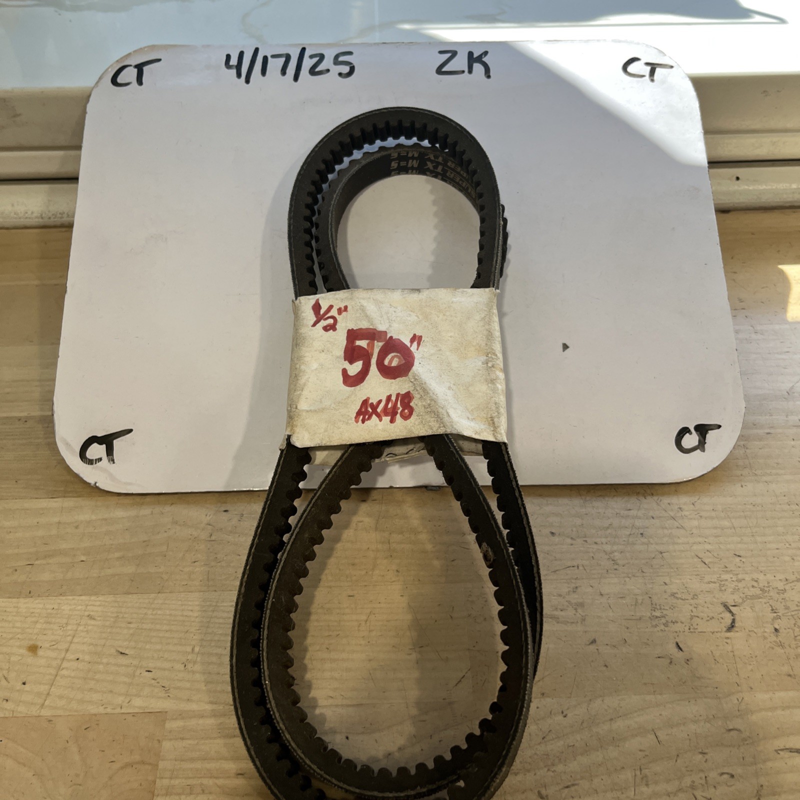 Unbranded Replacement Belt AX48 1/2” x 50” (D&D)