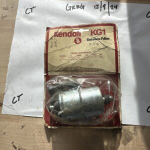 VINTAGE KENDALL GASOLINE FILTER KG1 Gasoline Filter
