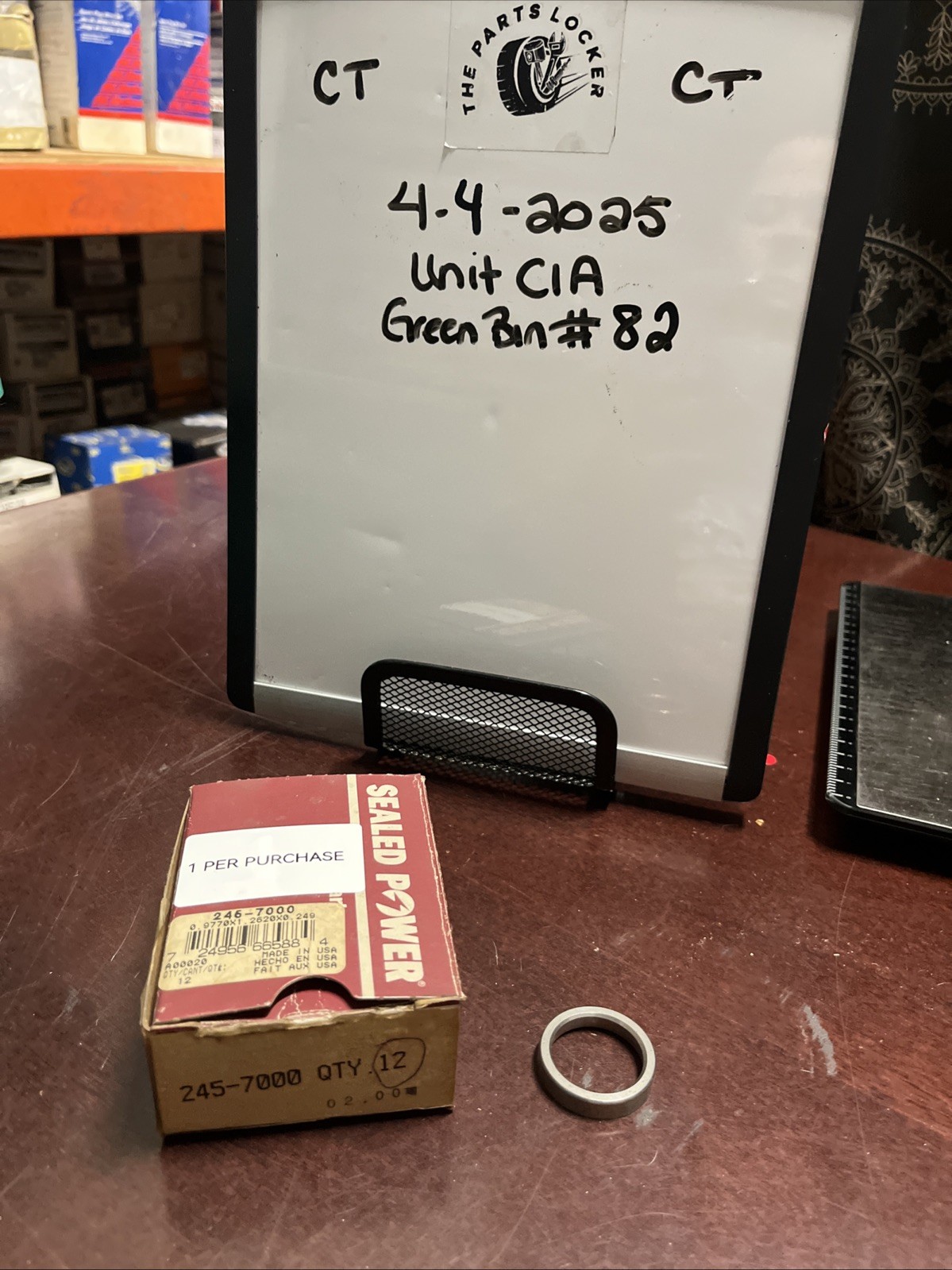 Valve Seat Sealed Power 245-7000 1 Per Purchase