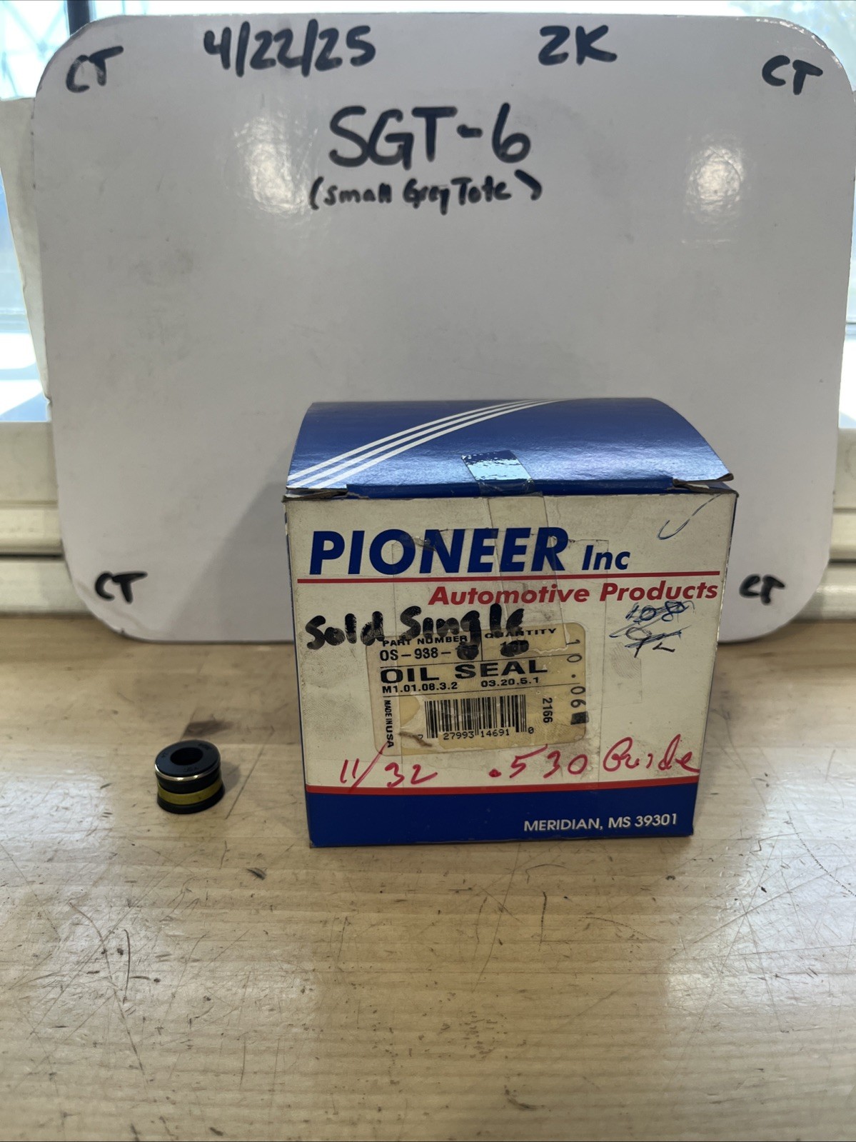 Valve Stem Seal Pioneer OS-938 (Sold Single)