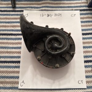 Vintage 1950s 60s Sparton Air Shell Auto Car Truck Horn 12V Hi Tone Untested