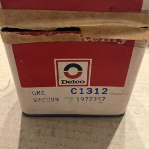 Vintage Delco C1312 GM 1972367 Vacuum Rare Find NOS Original Unsealed Can