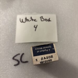 Vintage Delco Remy Genuine GM OEM A-202 1972052 Condenser NOS