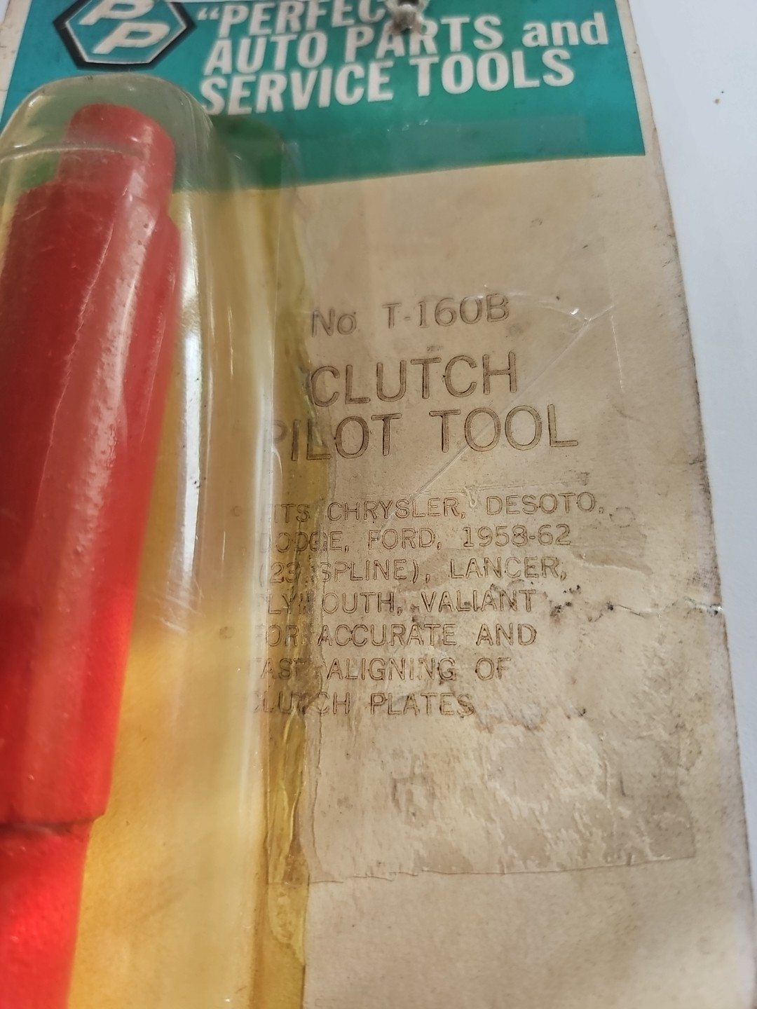 Vintage Perfect Parts Specialty Clutch Pilot Hand Tool ( T-160B ) NOS - Image 3