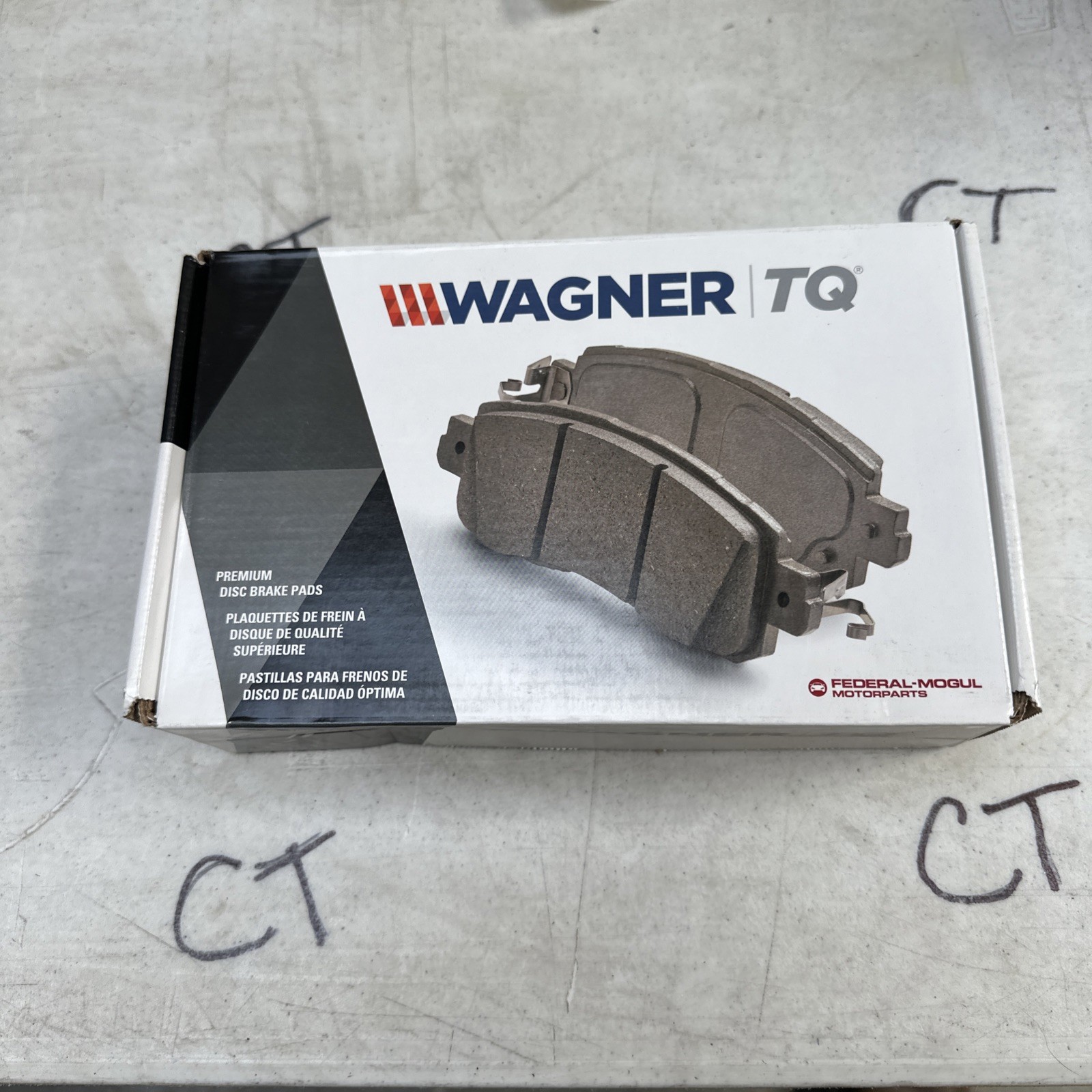 WAGNER BRAKE OEX1071 Disc Brake Pad Set