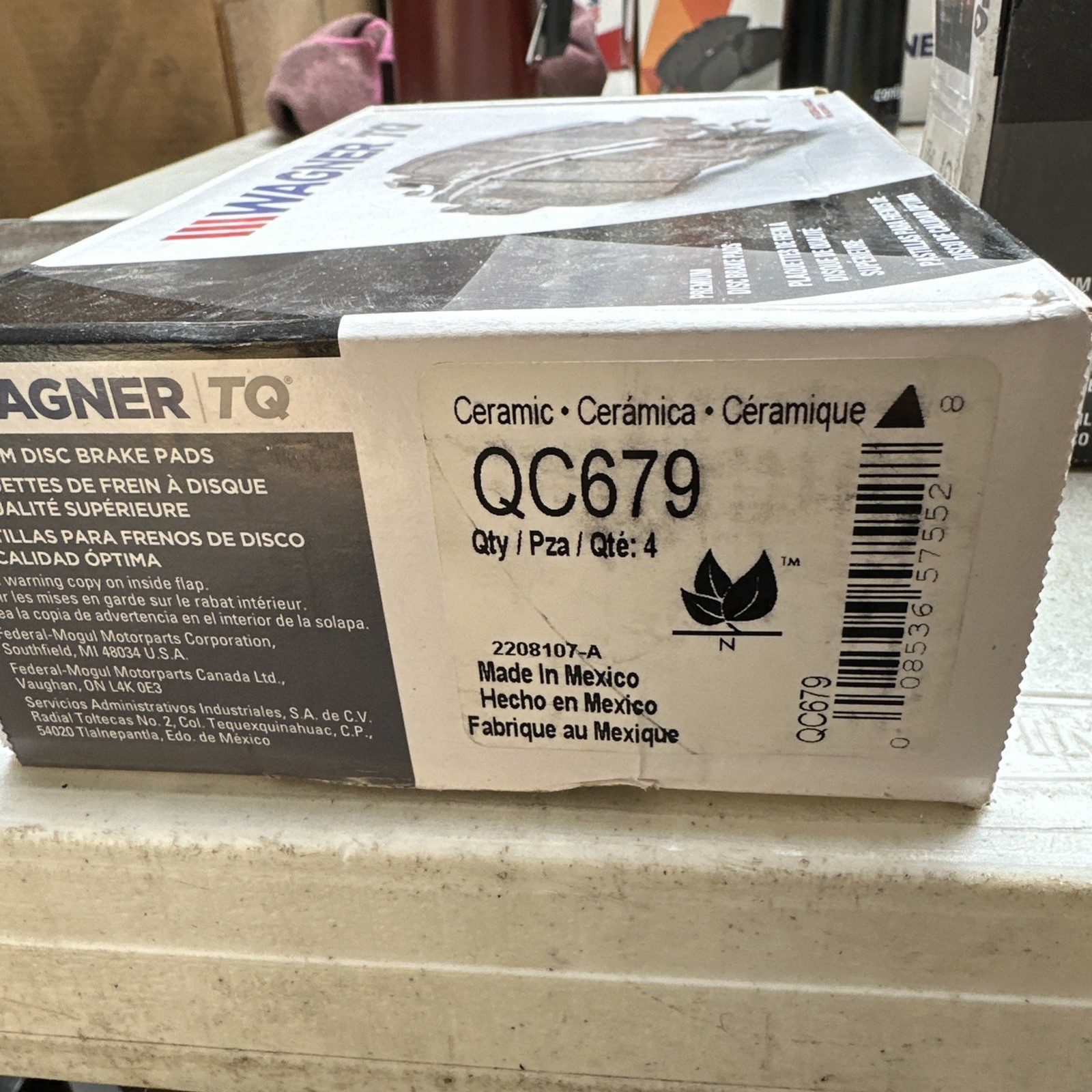 Wagner Premium Thermoquiet Brake Pad QC679 - Image 3