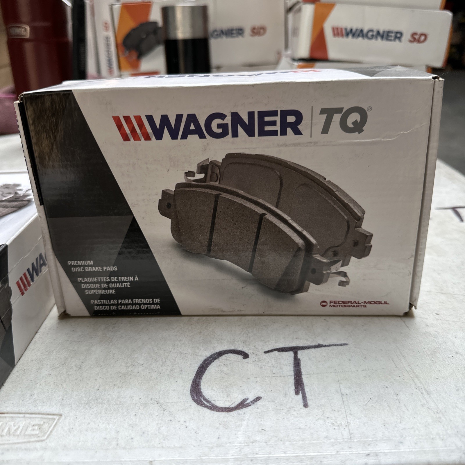 Wagner Premium Thermoquiet Brake Pad QC679