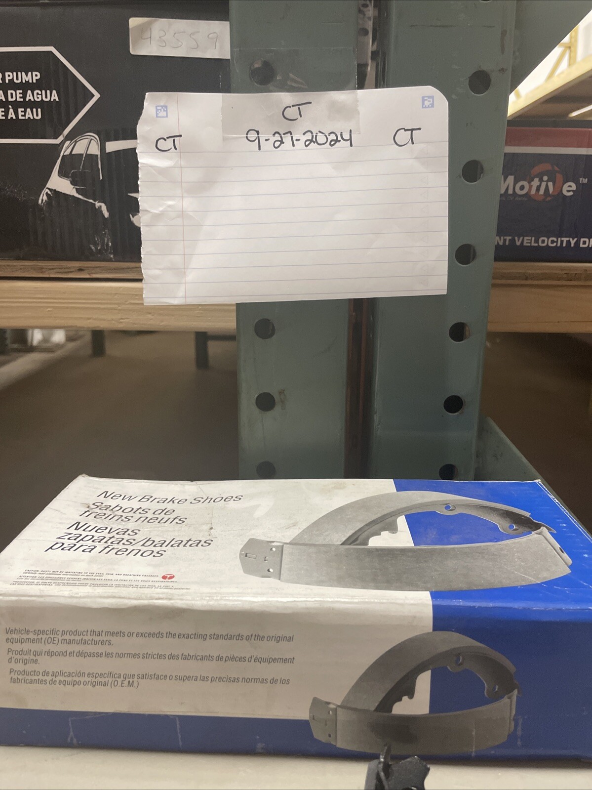 Wagner QuickStop Wagner Brake Z753 Brake Shoe