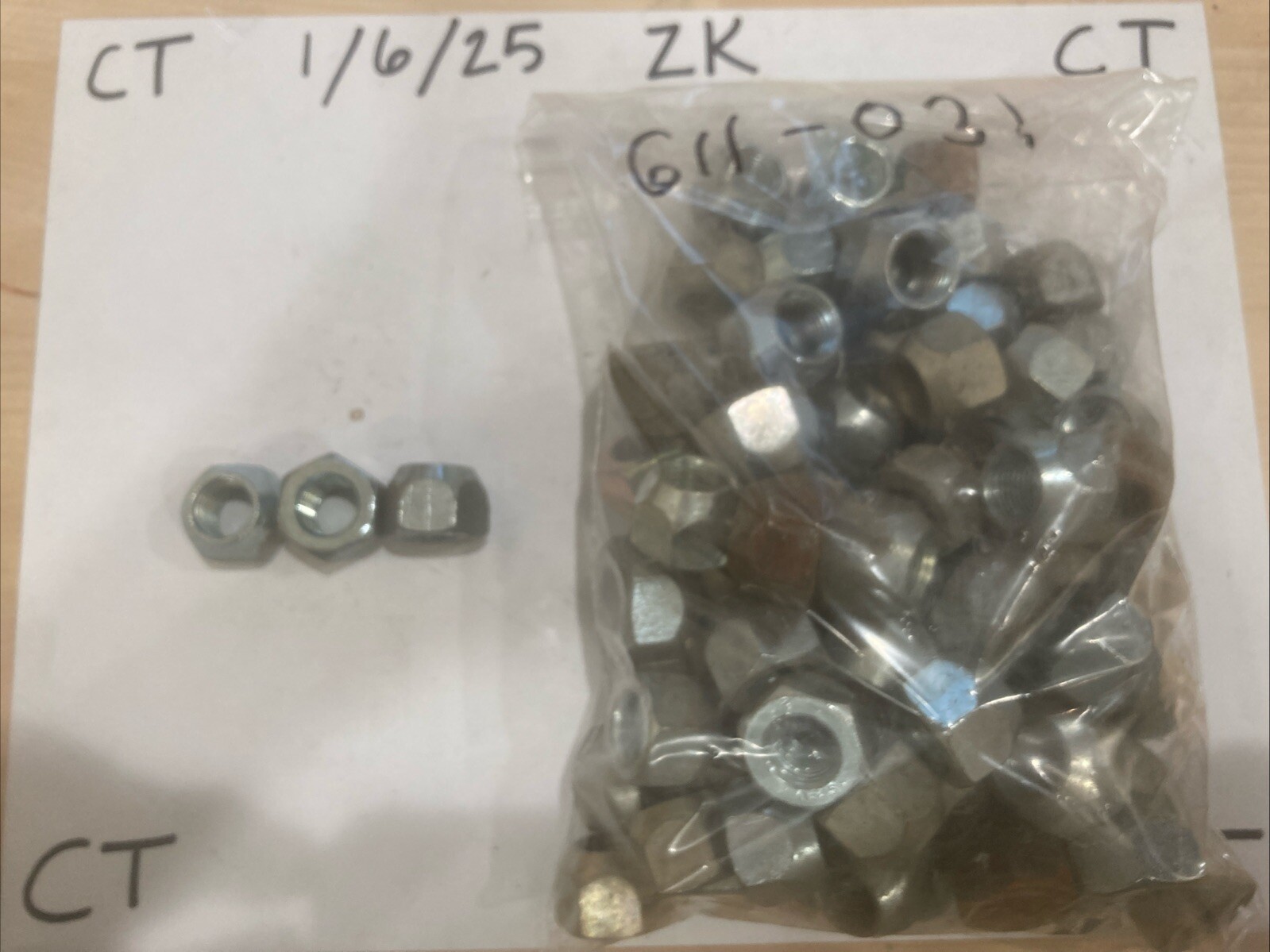 Wheel Lug Nut Dorman 611-031 (SOLD INDIVIDUALLY)