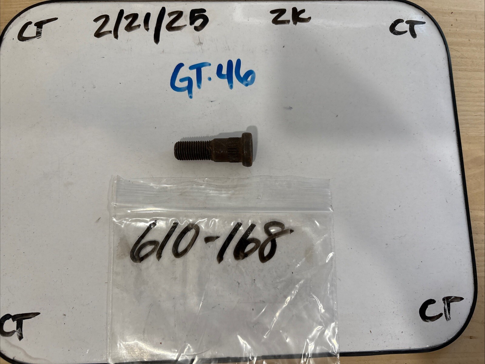 Wheel Lug Stud Dorman 610-168