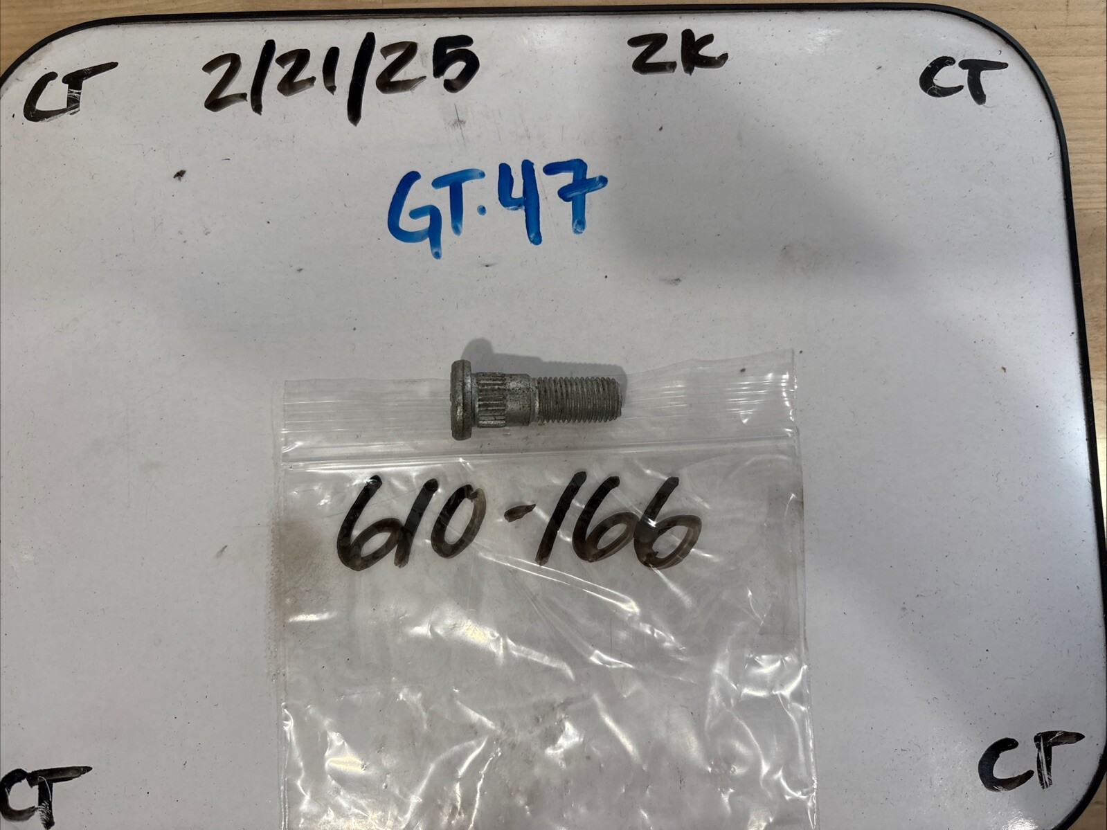 Wheel Lug Stud-Stud Dorman 610-166 fits 71-74 Mercury Capri