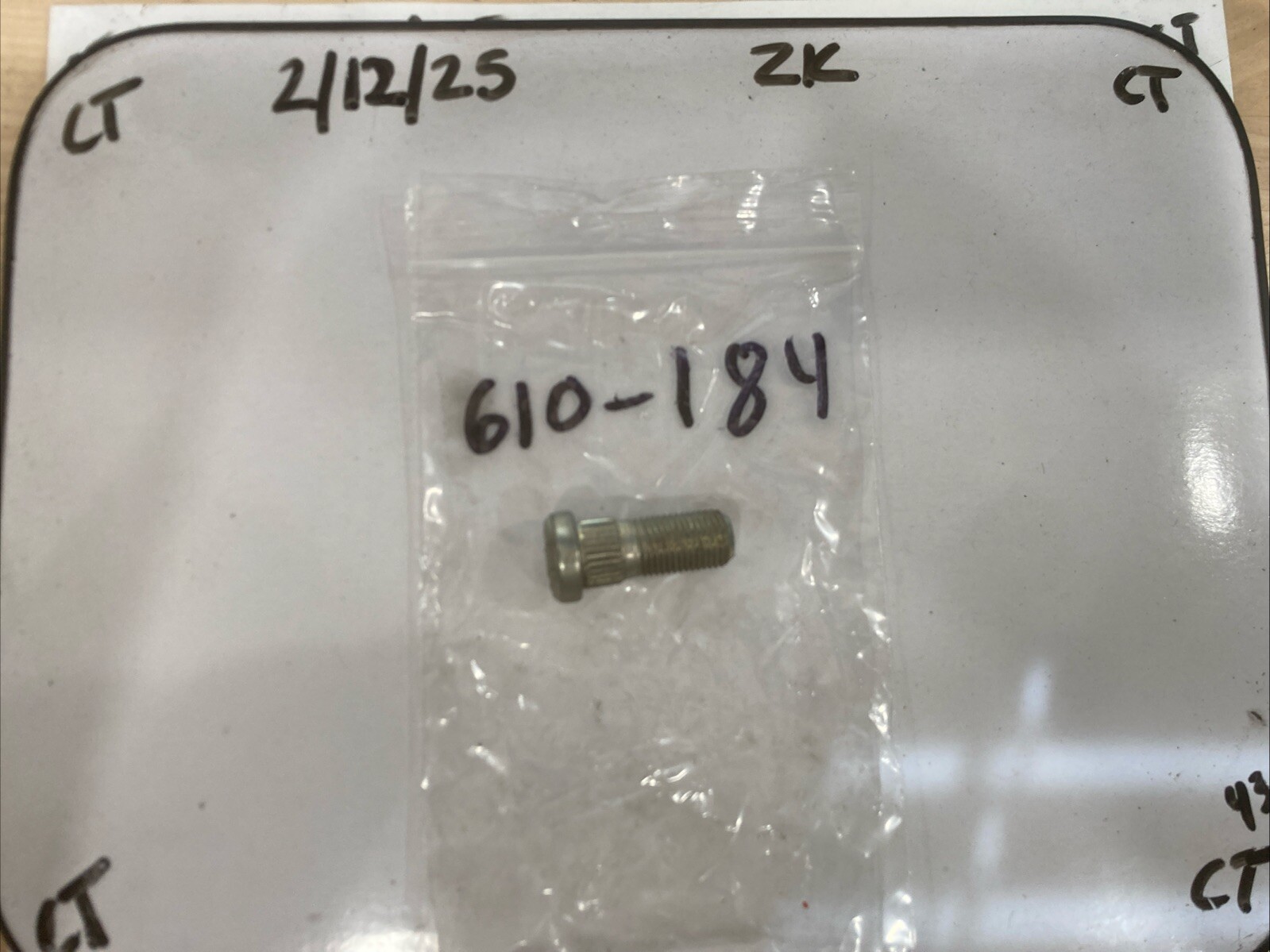Wheel Lug Stud-Stud Dorman 610-184