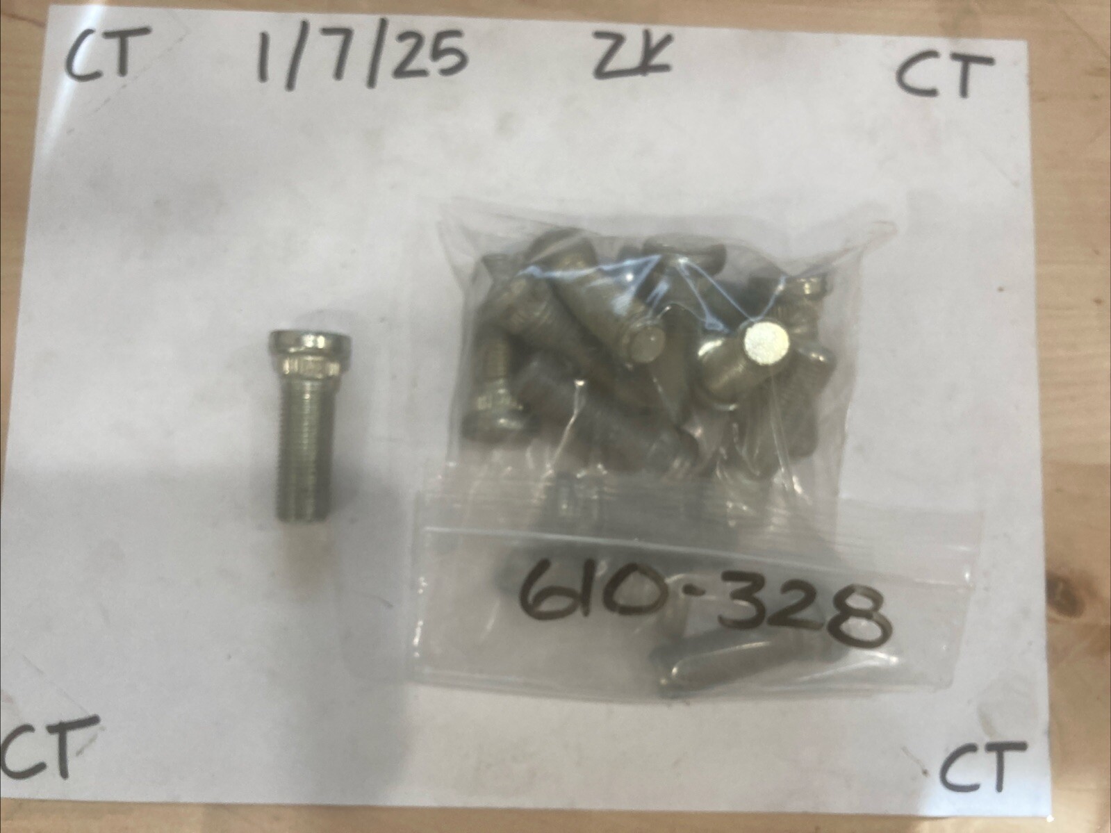 Wheel Lug Stud-Stud Dorman 610-328 (SOLD INDIVIDUALLY)