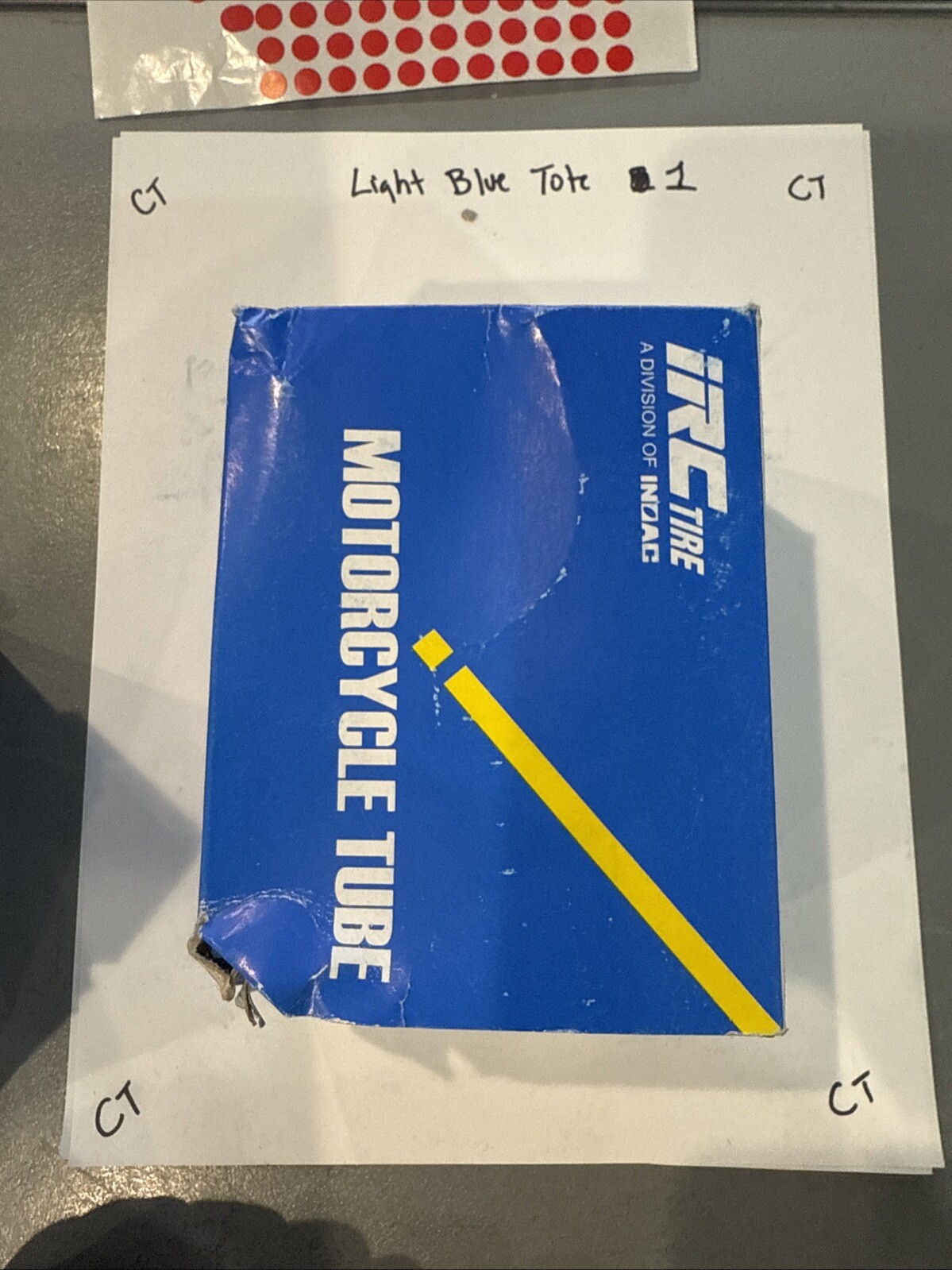 irc motorcycle tube 3.00-12BP - Image 3