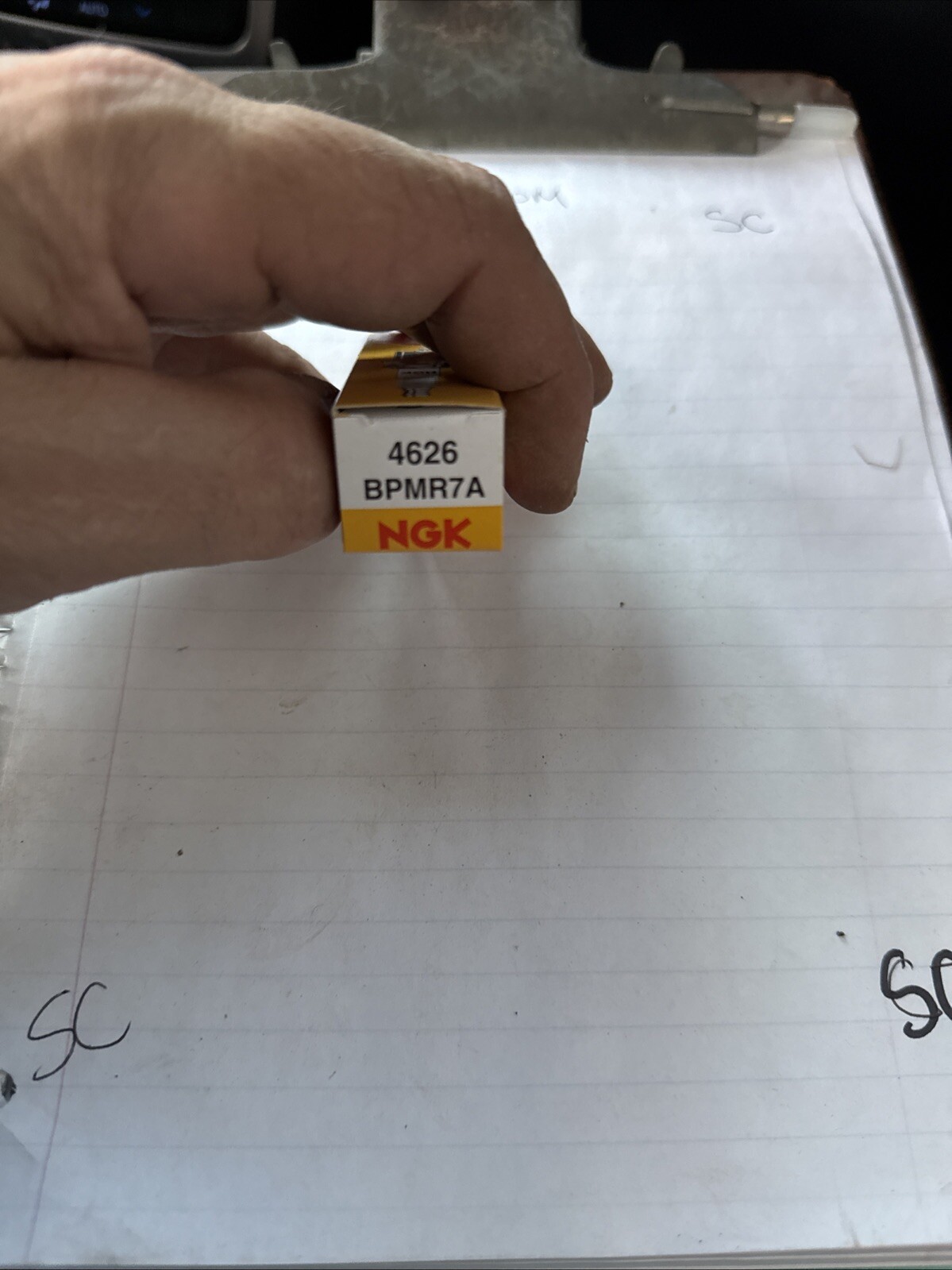 sp4) BOX OF ONE - NGK 4626 BPMR7A Standard Spark Plug Pack of 1 - Image 3