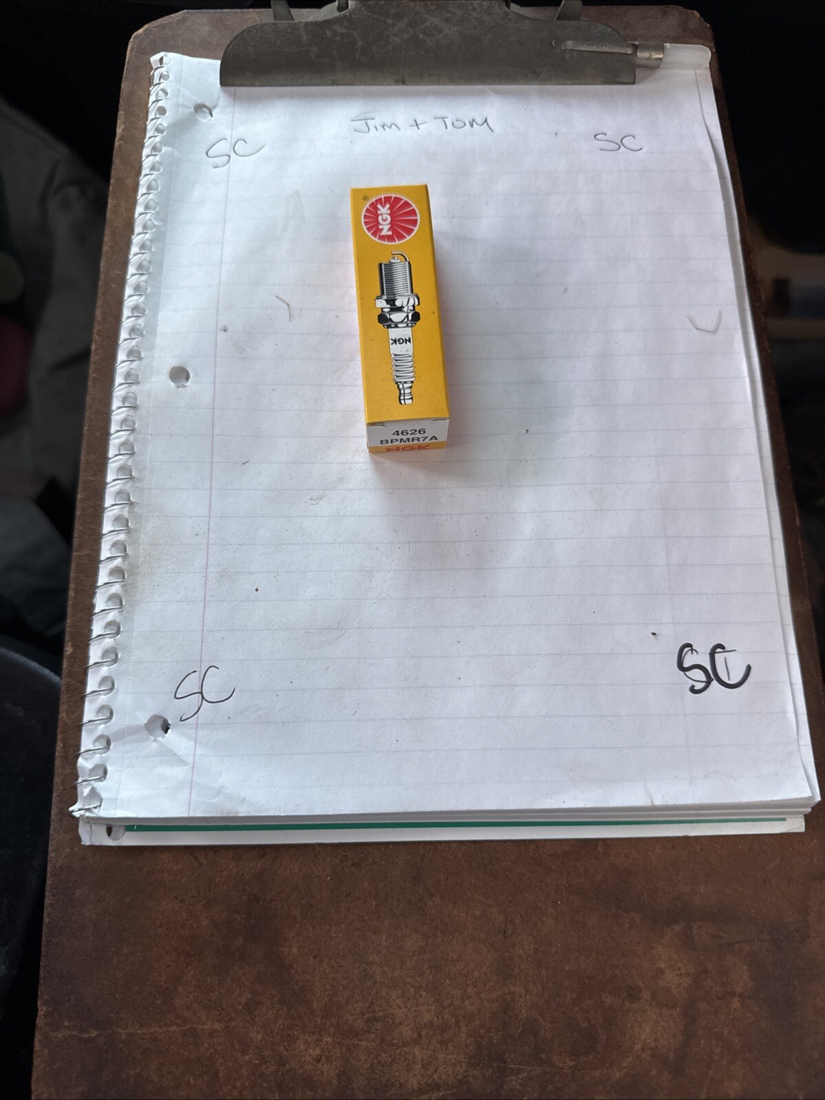 sp4) BOX OF ONE - NGK 4626 BPMR7A Standard Spark Plug Pack of 1