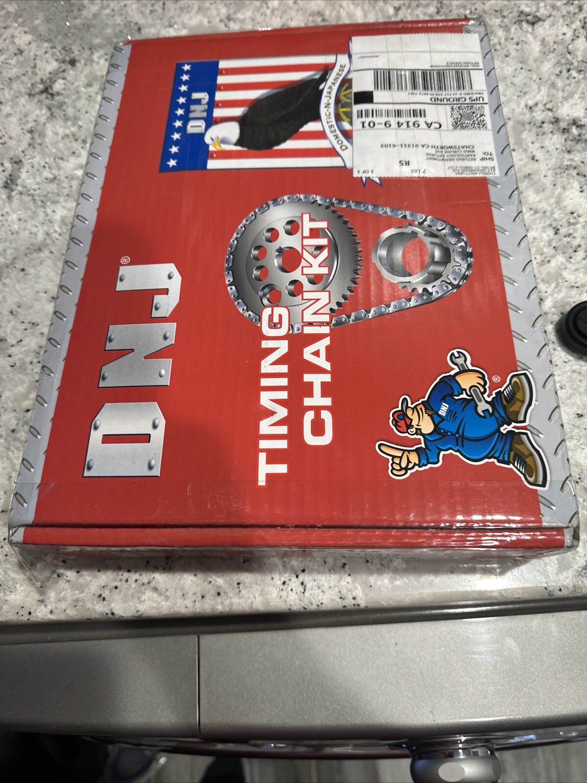 01-09 Timing Chain Kit For Ford Mazda Cougar 2.5L-3.0L V6 DOHC 24v DNJ TK412 - Image 3