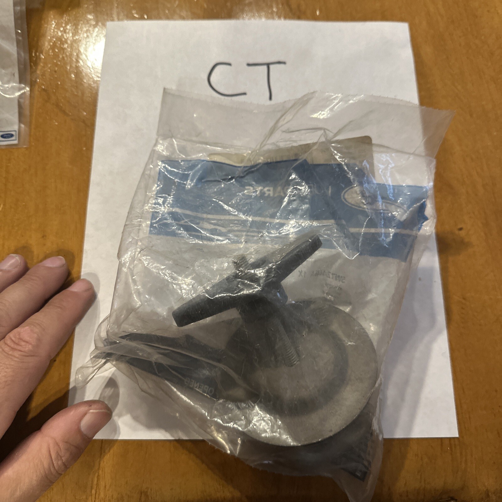 03-2011 CROWN VIC MARQUIS MARAUDER TOWN CSPARE TIRE HOOK HOLD DOWN 5W7Z1448A NEW - Image 3